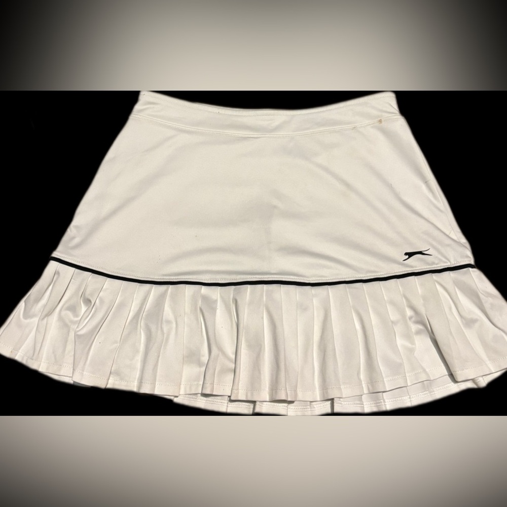 Slazenger women’s White Pleated Women's Skirt size medium